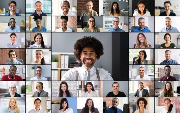 istock Online Video Conference Meeting Call Screen 1364958100
