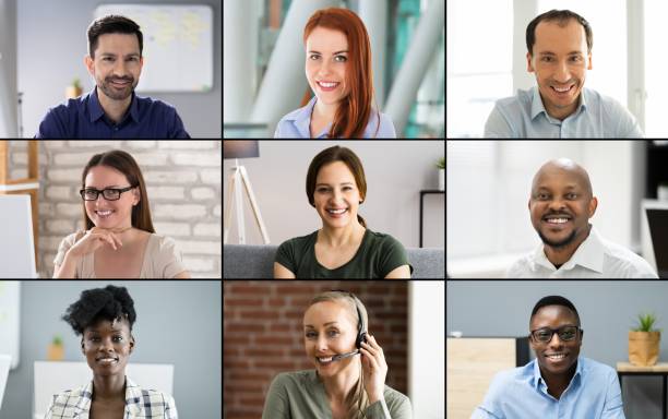 istock Online Video Conference Meeting Group Call 1364958110