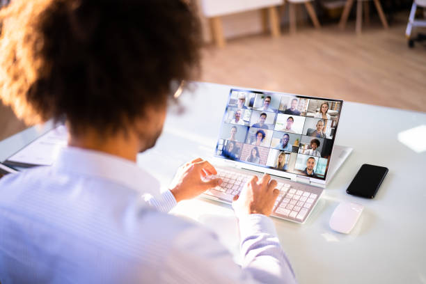 istock Business Videoconference Webinar On Hybrid Laptop 1364962227