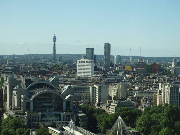 istock Overlooking london towards the BT Tower. 1364962708