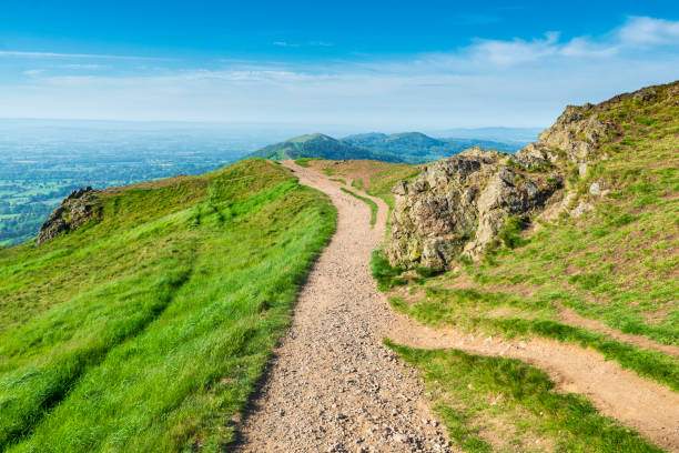 istock Malvern Hills,looking south from Worcestershire Beacon,England,UK. 1364966173