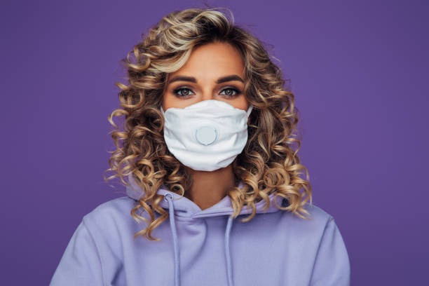istock Girl in protective mask 1364969716