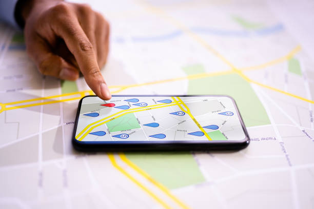 istock Local City Map Locator Pin Marker 1364970974