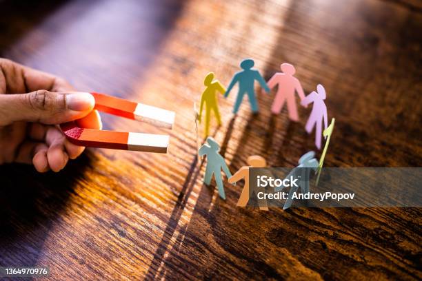 Job Recruitment And Lead Attraction Stock Photo - Download Image Now - Adult, Business, Business Strategy