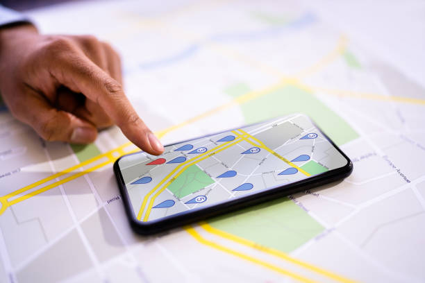 istock Local City Map Locator Pin Marker 1364970983