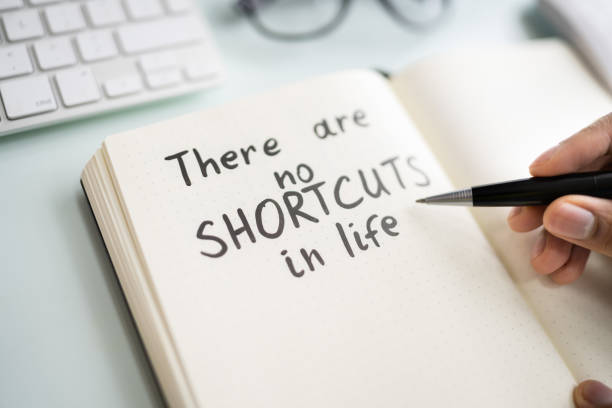 istock No Shortcut Text Written By Person With Marker 1364971599