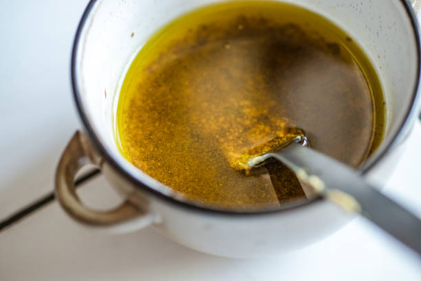 Bowl of vinaigrette