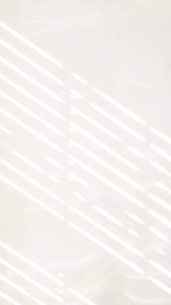 istock Shadow floor. Abstract light, black shadow overlay from window on white texture wall. Sunlight architecture background. Overlay effect for photo and design. 1364975272
