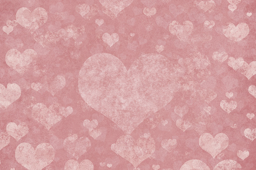 Pink backdrop for Valentin's day