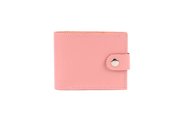istock Leather card holder wallet isolated over the white background 1364996177