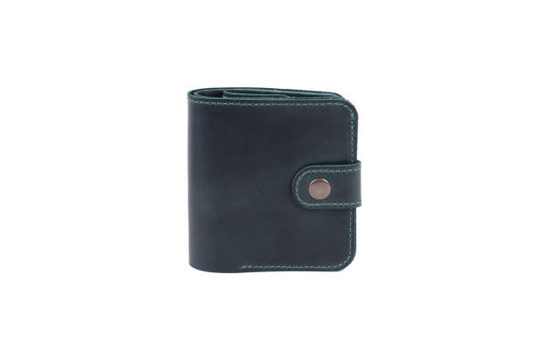 istock Leather card holder wallet isolated over the white background 1364996205