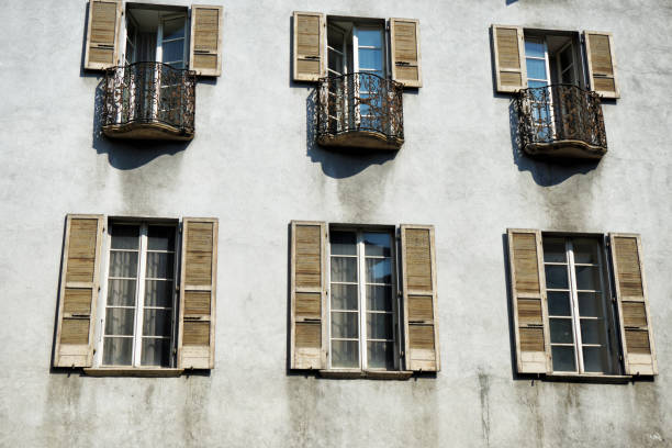 istock Windows with shutters in Bellinzona 1365010682