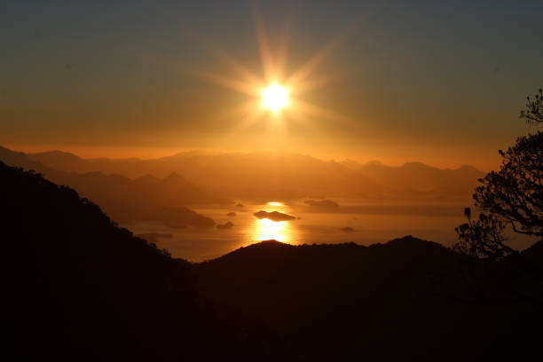 istock Sunrise over the sea in Brazil 1365013615