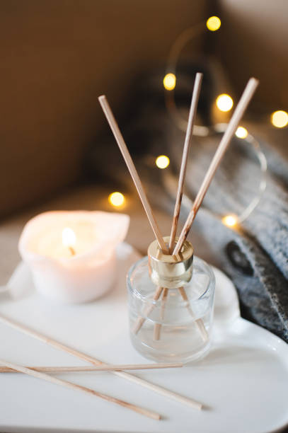 istock Cosy home atmosphere with fragrance 1365014645