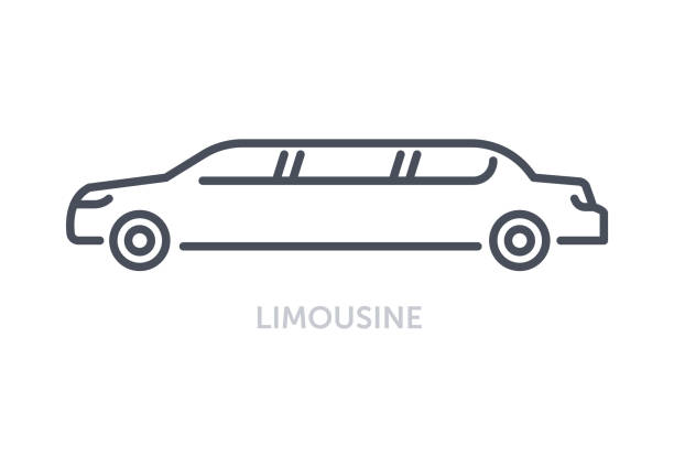 차량 유형 개념 - limousine stock illustrations