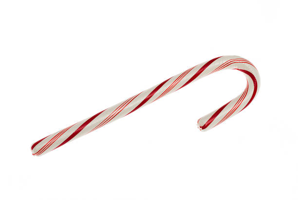 леденец-трость - stick of hard candy candy striped toughness стоковые фото и изображения