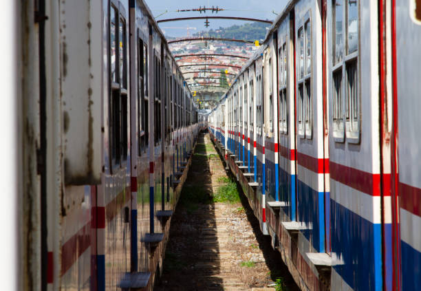 istock Railway and Trains in Historical Old Haydarpasa Train Station 1365026677