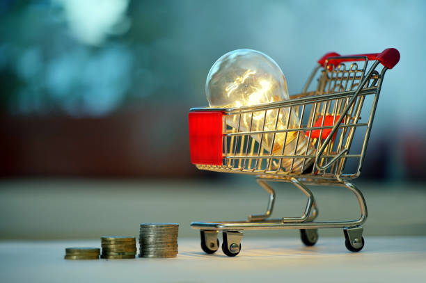istock Light Bulb In A Shopping Cart 1365028684