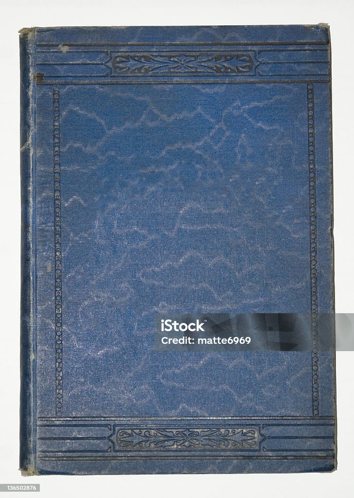 Viejo Libro Azul - Foto de stock de Abstracto libre de derechos