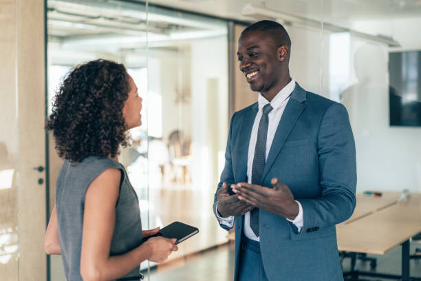 istock Business partners in discussion 1365031694