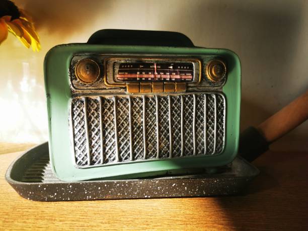 istock Antique radio model 1365032462