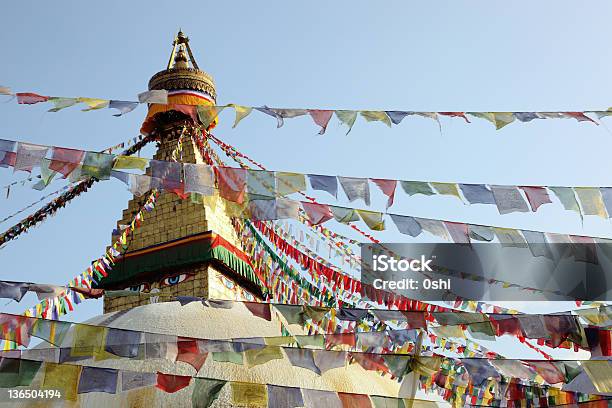 Foto de Olhos De Buda e mais fotos de stock de Bandeira - Bandeira, Bandeira de Oração, Buda