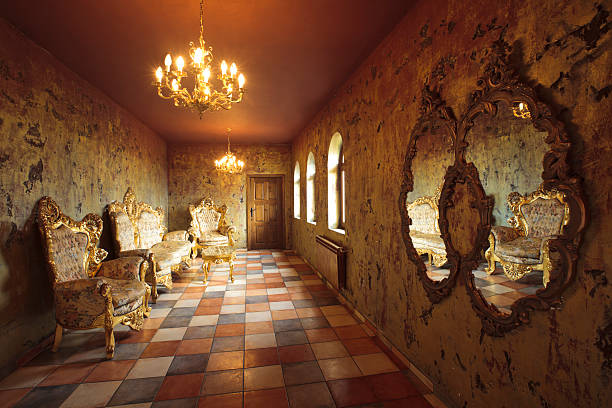 istock Beautiful baroque room 136504233