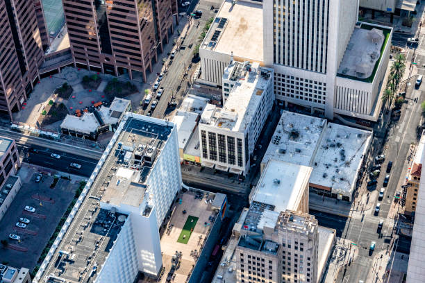 istock Phoenix Aerial Cityscape 1365049711