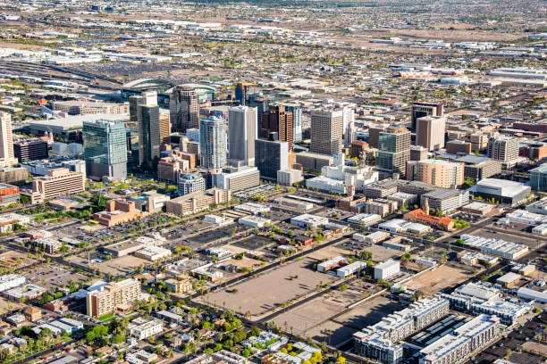 istock Phoenix Aerial Cityscape 1365049715