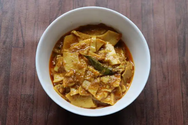 Bamboo shoot tomato curry, Konkan and Goa, sikkim traditional cuisine, local tribal food