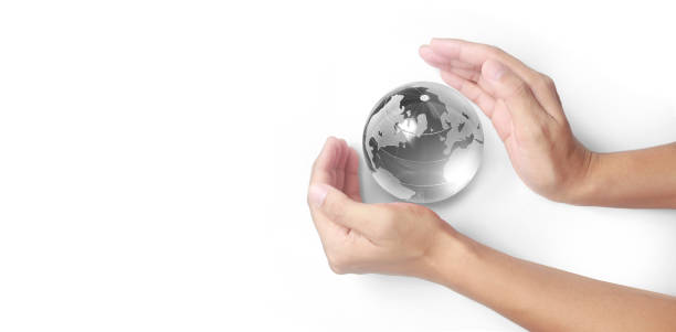 istock Globe in hand,Energy saving concept, image furnished by NASA 1365067796