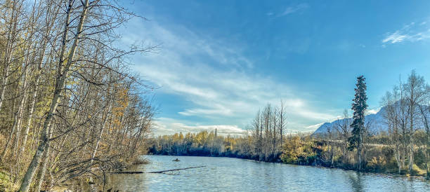 The beauty of a park is enhanced with the smooth reflective waters. Many parks in the Alaska offer miles of natural settings for all to enjoy.