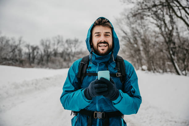 istock Loving my first hiking on the snow 1365082887