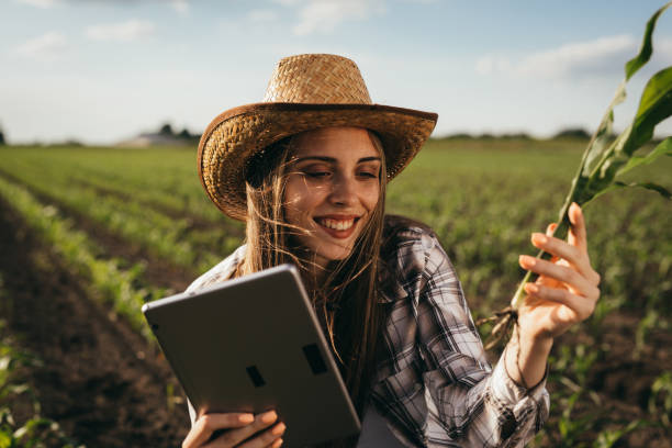 istock woman farmer outdoor 1365082952