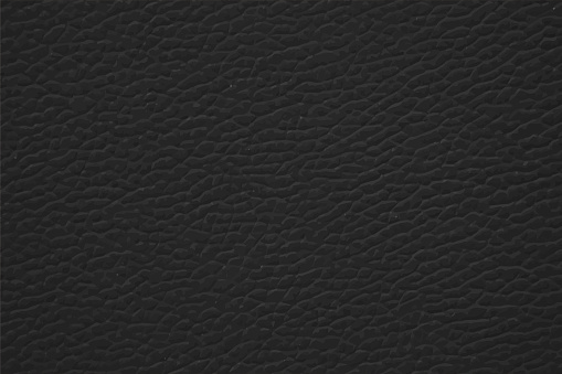 Leather like creased textured effect dark black empty blank horizontal vector backgrounds. There is no people, no text and copy space for text. It resembles animal skin.