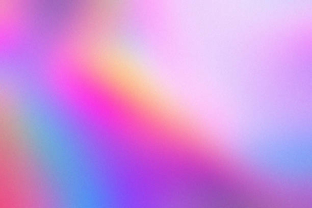 Abstract pastel holographic blurred grainy gradient background Abstract pastel holographic blurred grainy gradient background texture. Colorful digital grain soft noise effect pattern. Lo-fi multicolor vintage retro design. aura stock illustrations