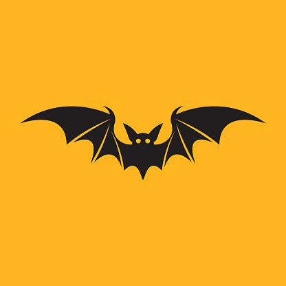 Bat icon,vector illustration. 
EPS 10.
