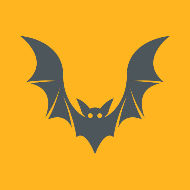 Bat icon Bat icon,vector illustration. 
EPS 10. flock of bats stock illustrations