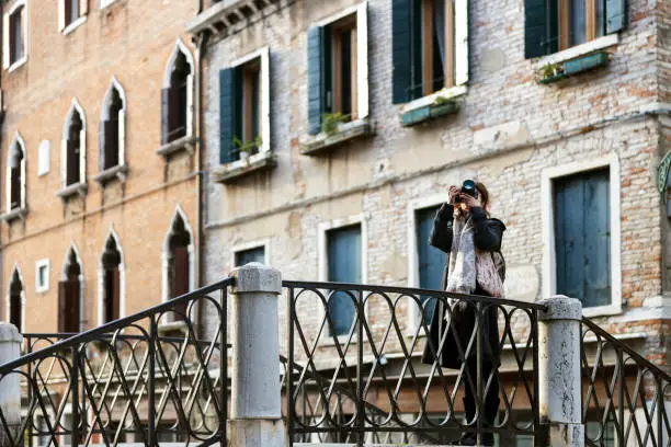 Photo of Tourist in Venice