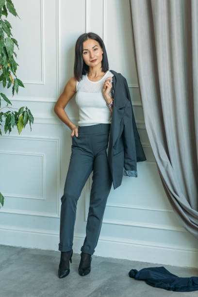 istock Asian girl business style 1365108215
