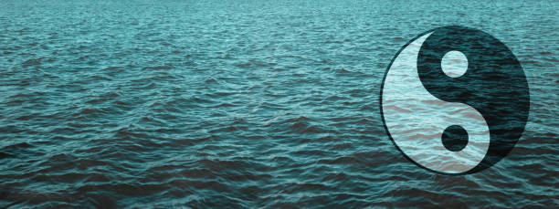 istock Go with the flow Yin Yang Jade Water Background banner 1365111709