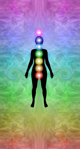 istock Chakra location on human body diagram 1365112312