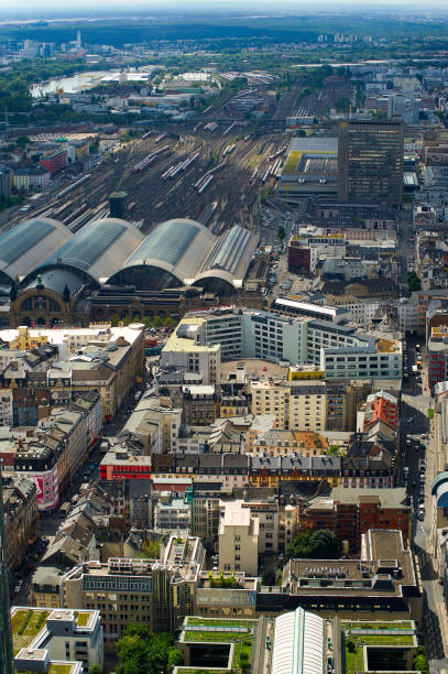 istock Panorama of Frankfurt am Main from above.