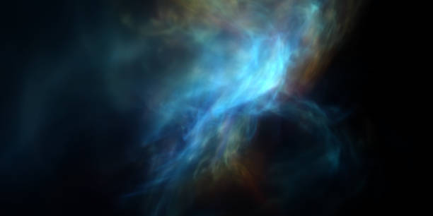 istock Abstract background imitating bunches of energy 1365116616