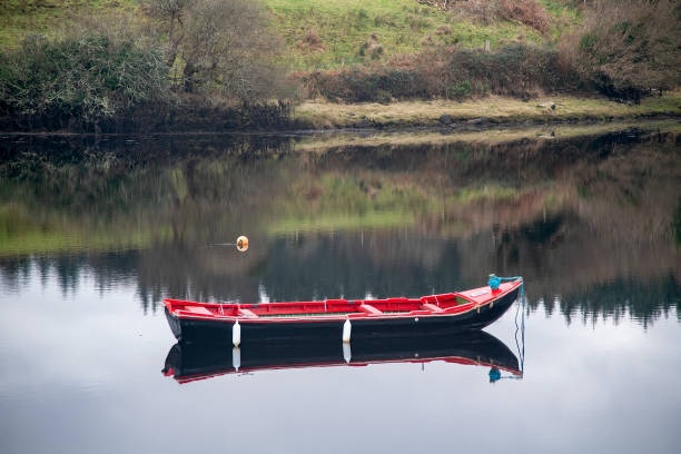 istock Calm sea inlet Ireland 1365120196