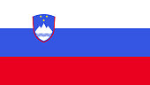 National Flag of Slovenia Eps File - Slovenian Flag Vector File