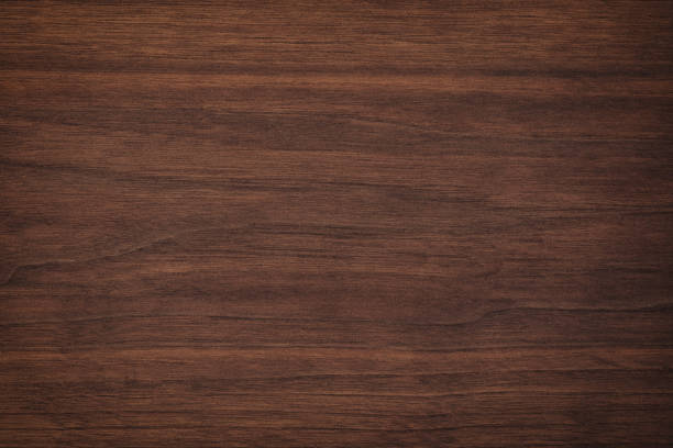 wood texture with natural pattern. dark wooden background, brown board - ådrat trä bildbanksfoton och bilder