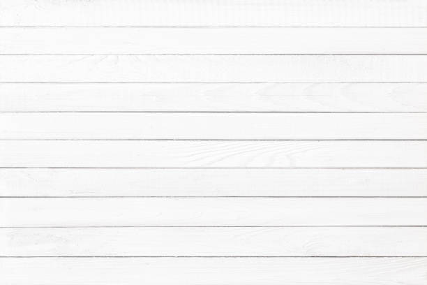 istock wooden boards painted with white paint. light wood texture background 1365125707