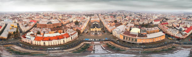 istock flight over Chernivtsi theater 1365131689