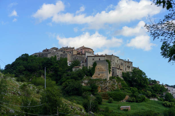 istock Civitella Alfedena, old village in Abruzzi 1365133481